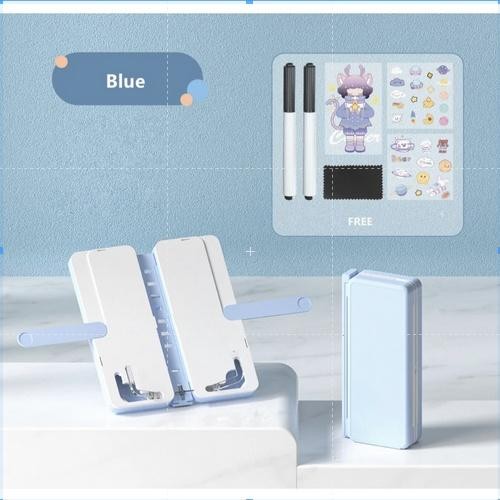 

Terlaris ~[BIG SALE] Kotak Pensil Free Stiker / Case book Penyangga buku / Free whiteboard spidol / Free Stiker Multifungsi - biru