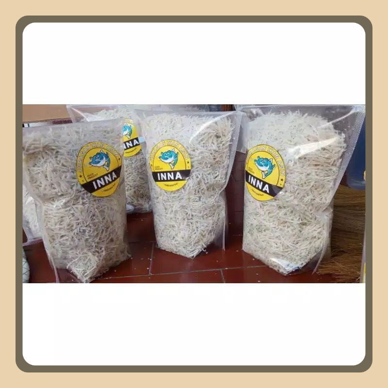 

Teri Nasi Medan Putih 1kg Sedikit Asin Halal