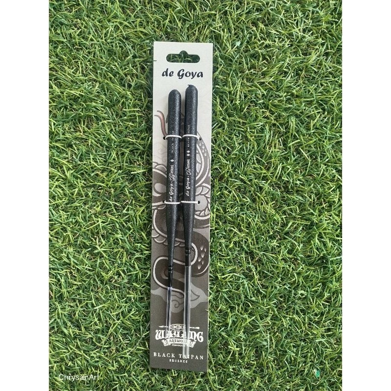 

De Goya X Wayang Black Taipan Kuas Pinstrip/Kuas Acrylic/Kuas Liner/Kuas Akrilik/Kuas Pinstripe/Kuas Lettering