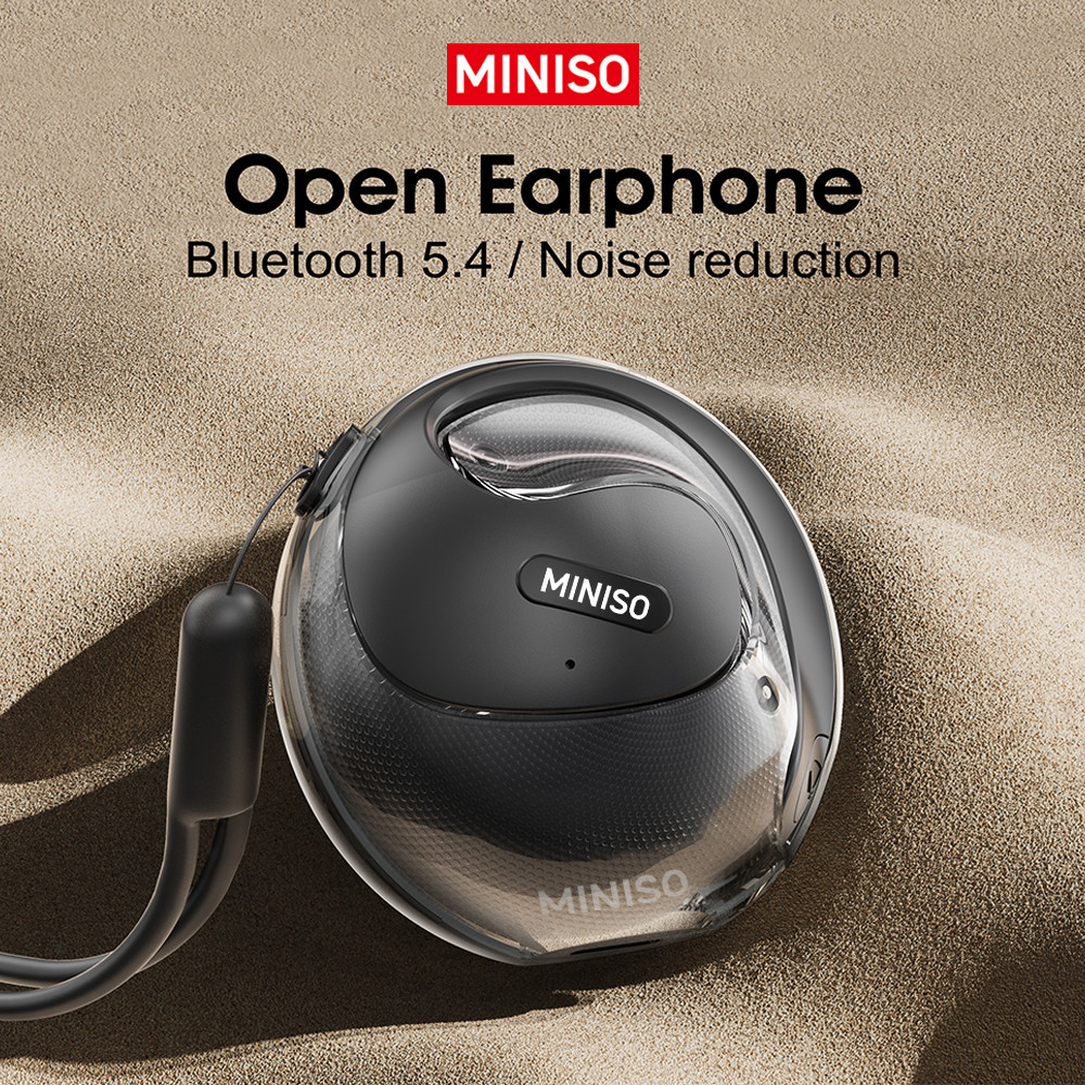 MINISO X15 PRO OWS Bluetooth Headset 5.4 Bluetooth  EarphonesButton Control Noise Cancelling Ear Han