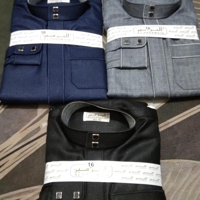 JUBAH AL HARAMAIN WOLL PREMIUM manset - 48