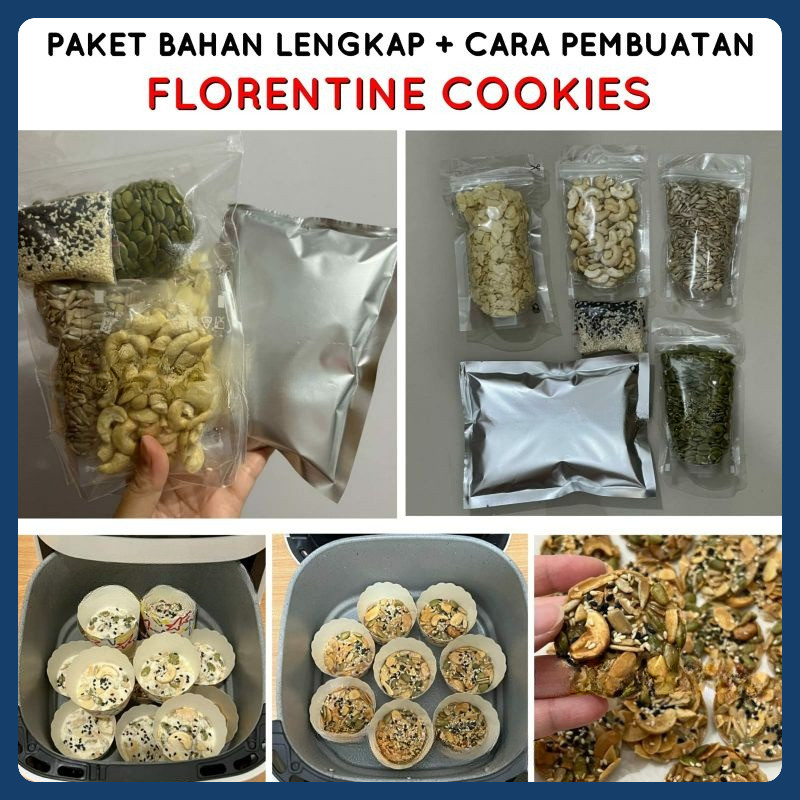 

BAHAN LENGKAP FLORENTINE COOKIES FLORENTA BAHAN PREMIUM MANISNYA PAS