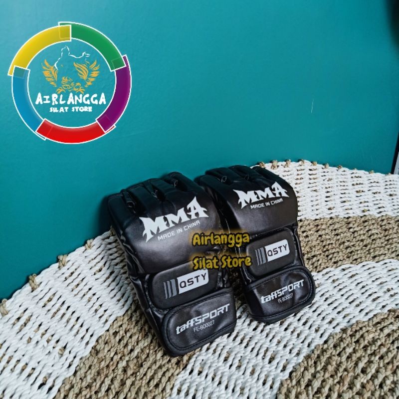 (100% ORIGINAL) Sarung Tinju MMA UFC Boxing Muay Thai Leather Glove MMA Glove UFC