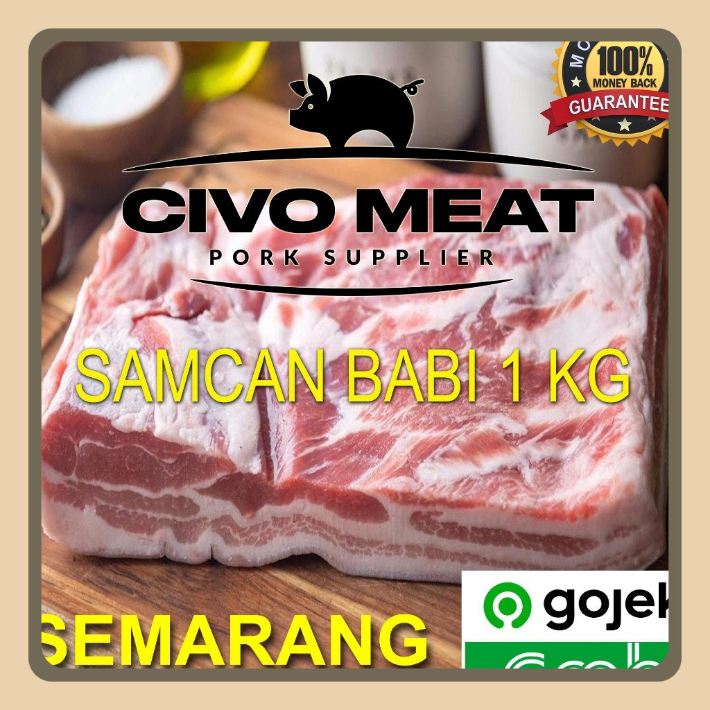 

Daging Babi Samcan / Pork Belly 1kg