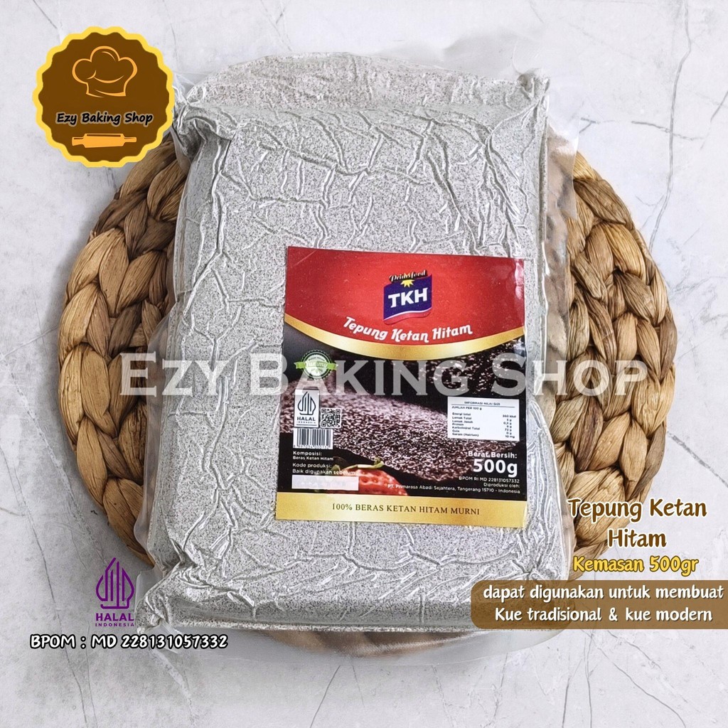 

TKH 500gr - Tepung Ketan Hitam ASLI Tepung untuk Bolu