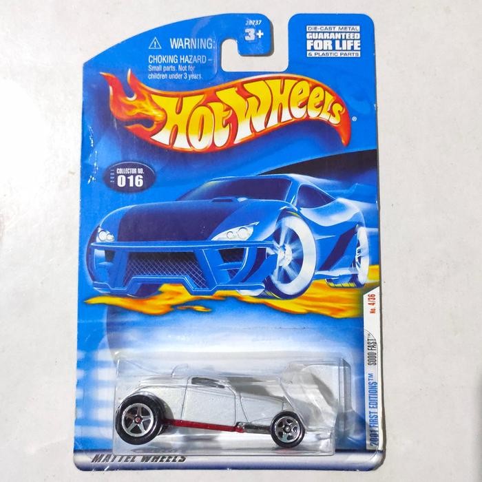 TR99 Hotwheels Hot Wheels Sooo Fast Soo Fast putih 2001 First Editions open roof