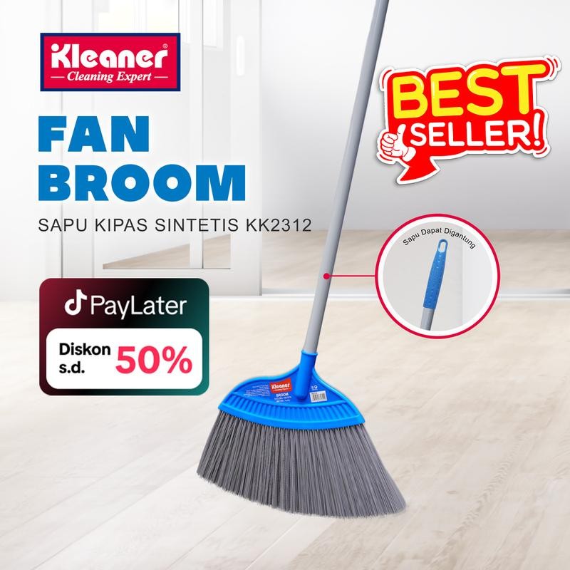 

Kleaner Sapu Kipas Sintetis Plastik Lantai 1 Pc Pembersih Lantai Broom Gagang Serbaguna Bulu Nilon Nylon