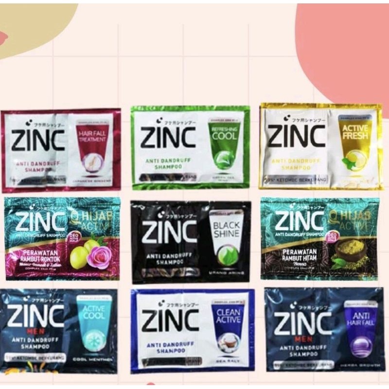Shampoo Zinc Sachet