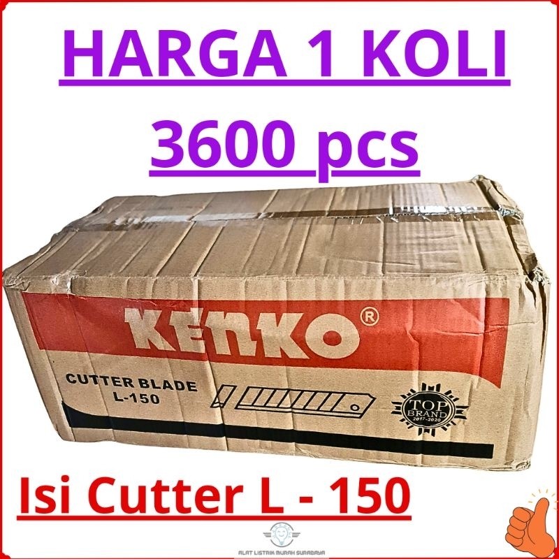 

GROSIR REFILL ISI BESAR KENKO L-150 ( 1 KOLI = 3600 PCS )