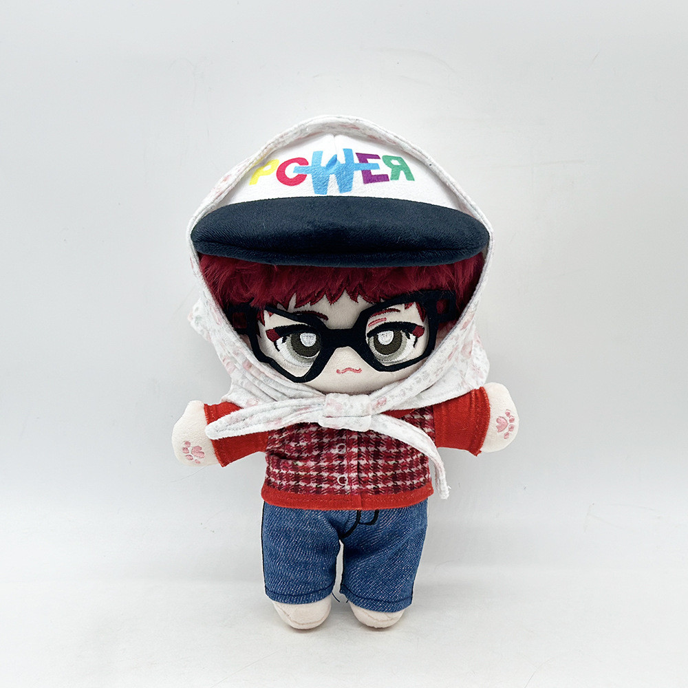 Cute Airport Star Walk Cotton Doll Gdragon Star Doll Airport Dressing Plush Doll  Fun Cartoon Plush 