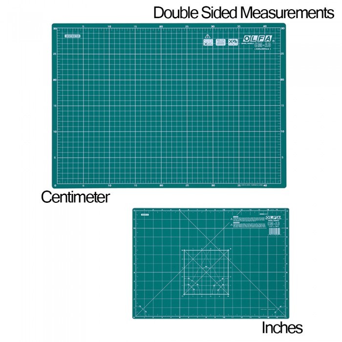 

OLFA CM-A3 Matras Alas Potong Cutter 43 cm x 30 cm x 2 mm Cutting Mat 17" x 12