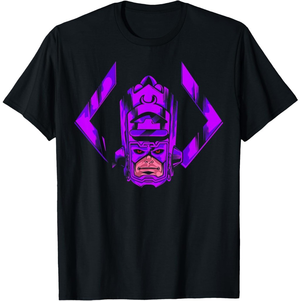 Baju Kaos  Marvel Fantastic Four Galactus Dark Big Face T-Shirt
