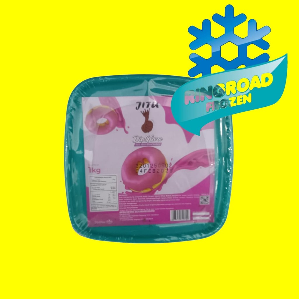 

JITU RASA STROBERI DIP GLAZE 1 KG