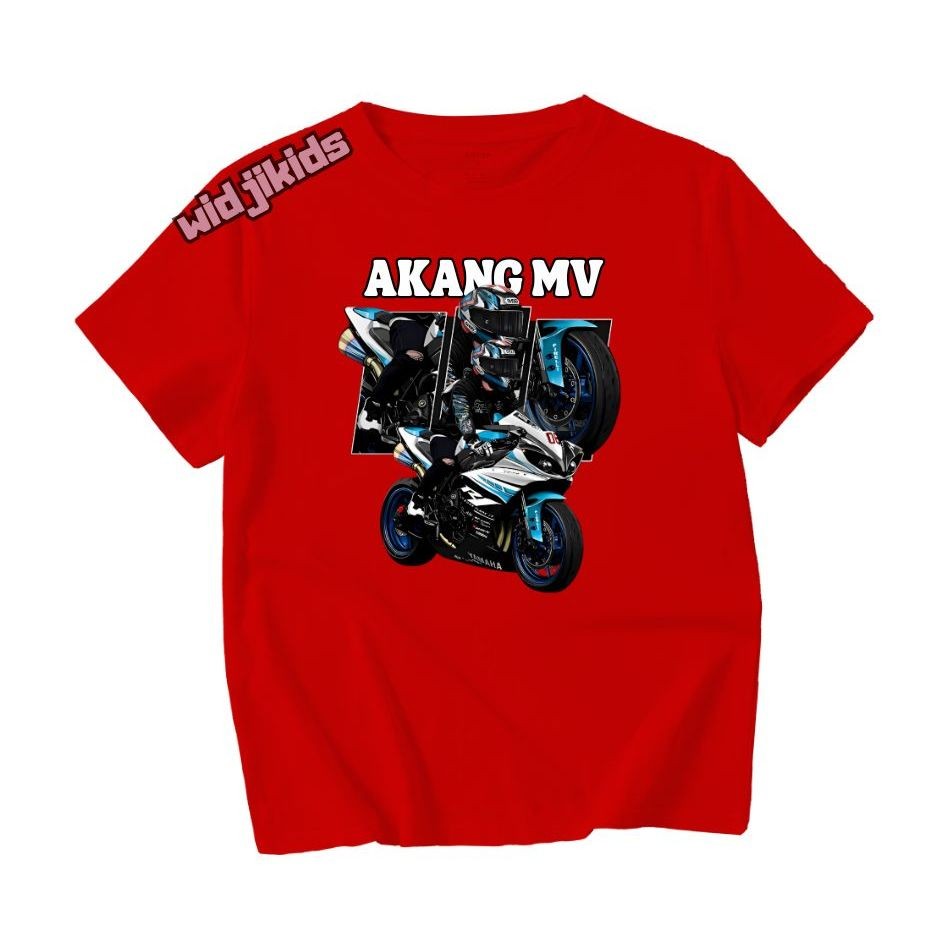 Kaos Anak Pendek Fans Akang MV Motor Vlog