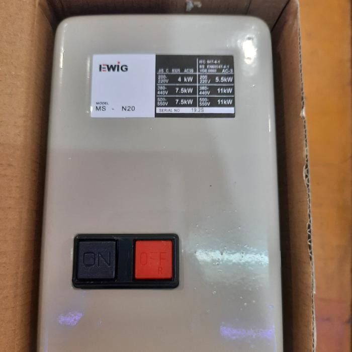 MSN-20 EWIG / Magnetic Starter 380V