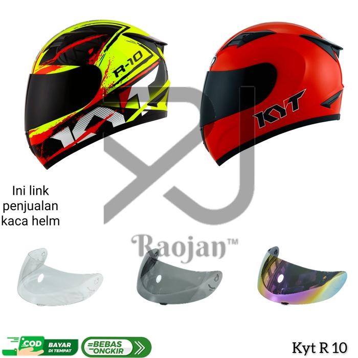 Kaca helm Kyt R10 Visor helm Kyt R 10