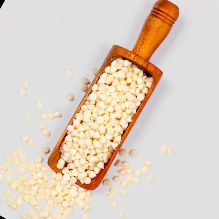 

Tulip Chocolate Chip WHITE 1kg ChocoChips PUTIH Cokelat Chip Vanilla Choco Chips Coklat Food [terlaris]