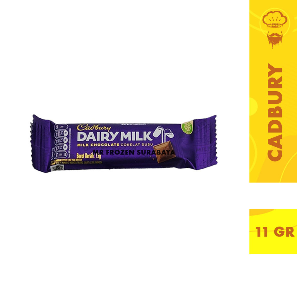 

Cadbury 11 gr Dairy Milk Chocolate Lembut
