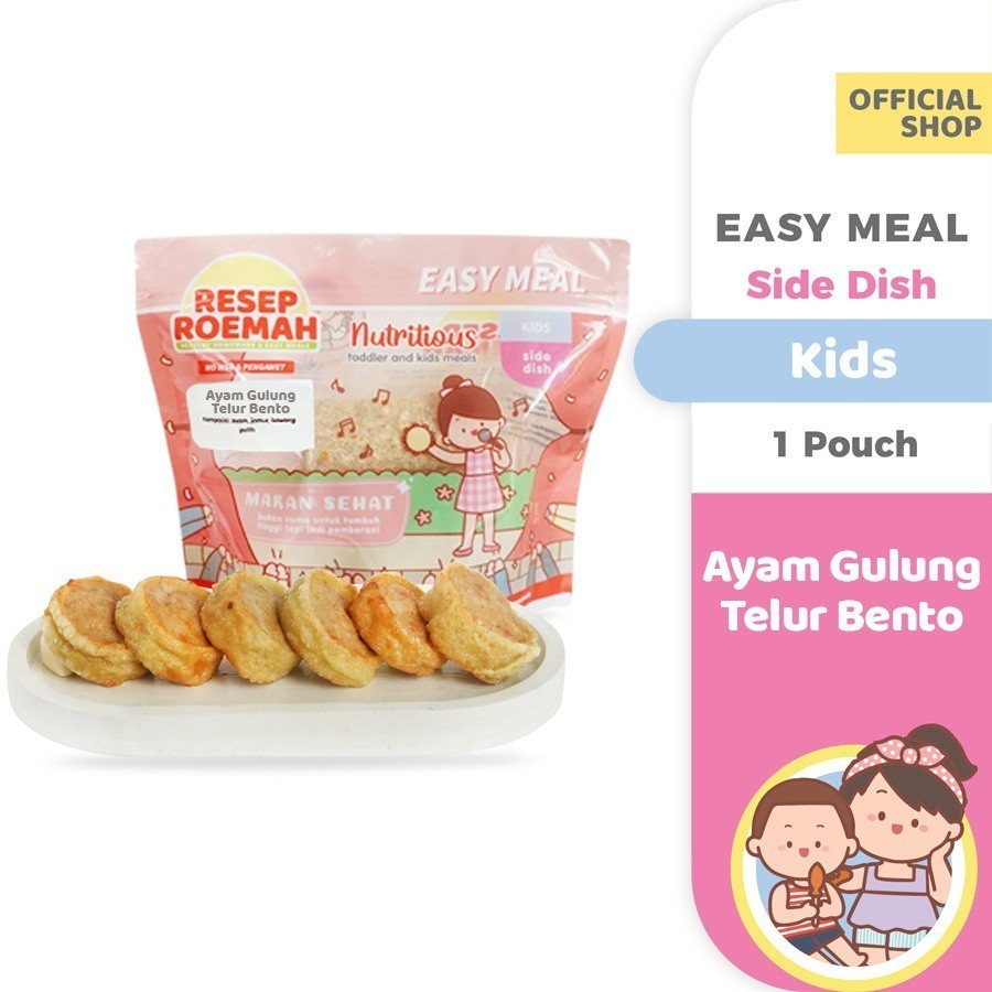 

RR Ayam Gulung Telur Bento / Egg Chicken Roll Bento / Makanan Sehat Anak Balita / Kids Healthy Homemade Frozen Food / No MSG