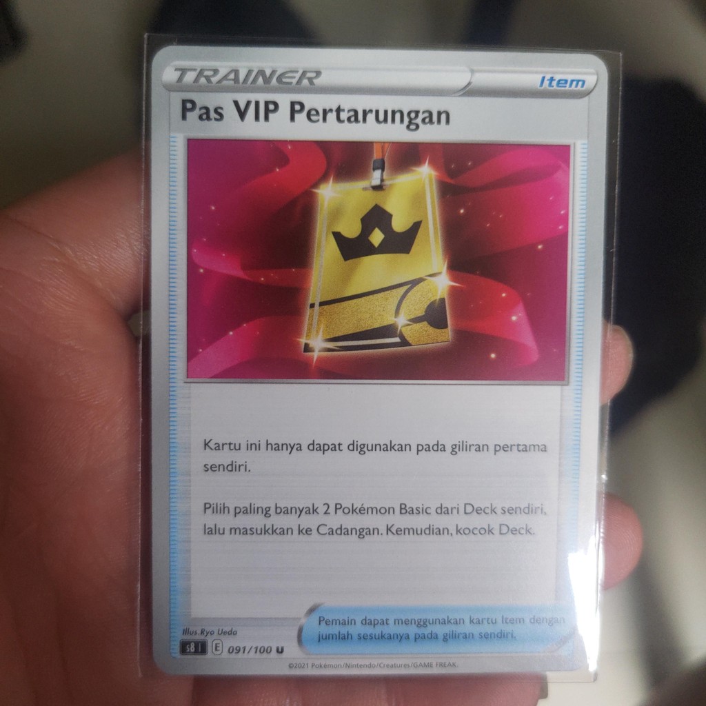 pas vip pertarungan s8 091/100 TCG pokemon
