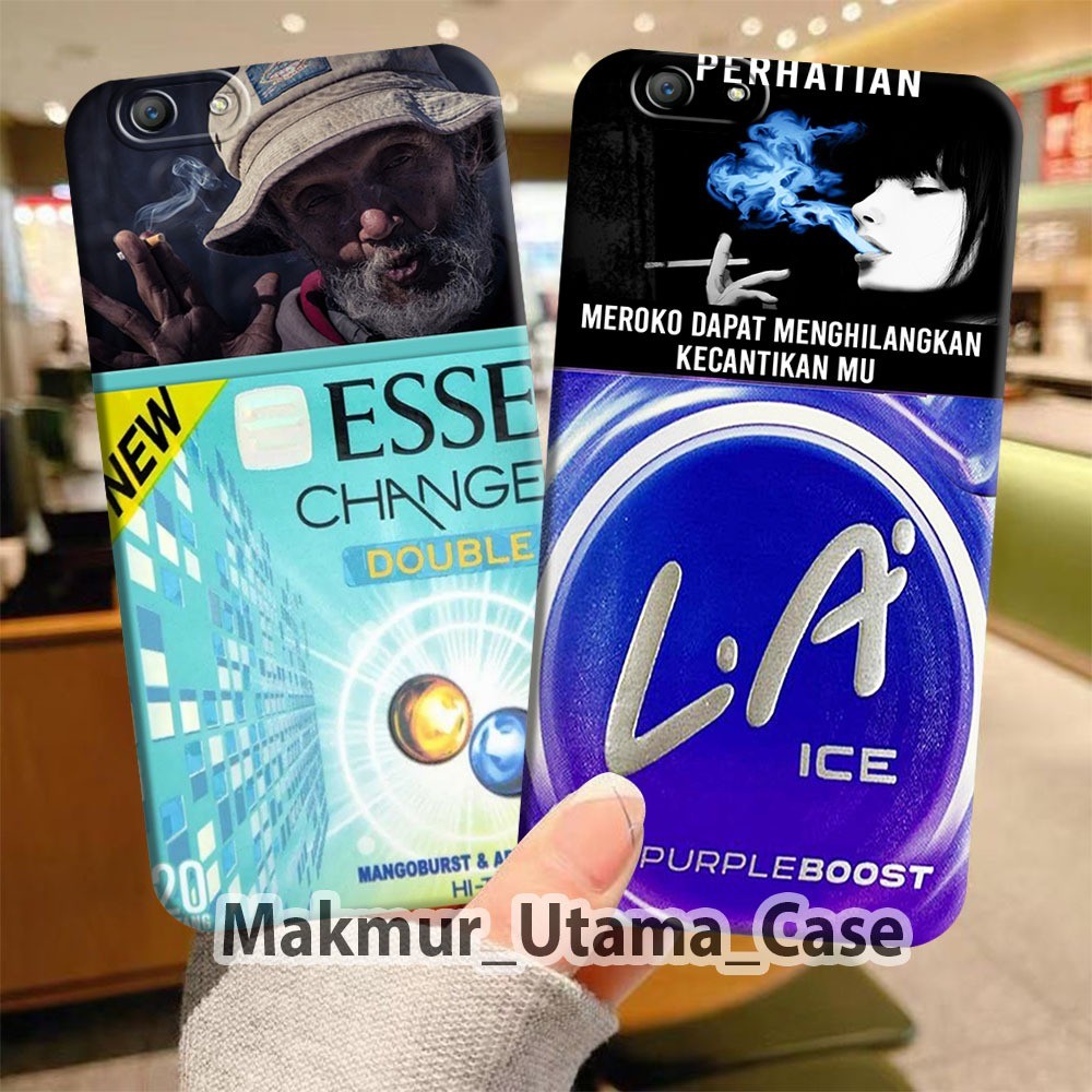 Casing Oppo F1S / A59 / A71 / A83 / A37 / A39 / A57 Lama - Casing Hp Terbaru - Motif Rokok Aesthetic