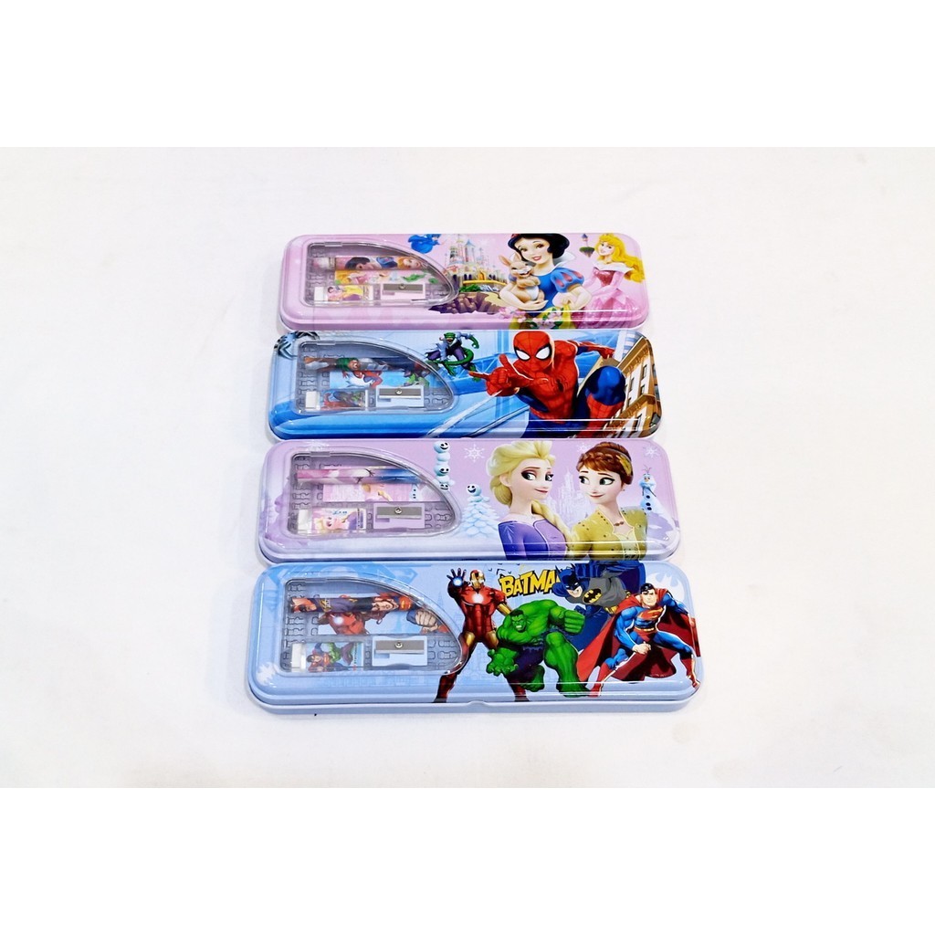 

Kotak pensil/Tempat pensil kaleng set motif disney LPY-99-15