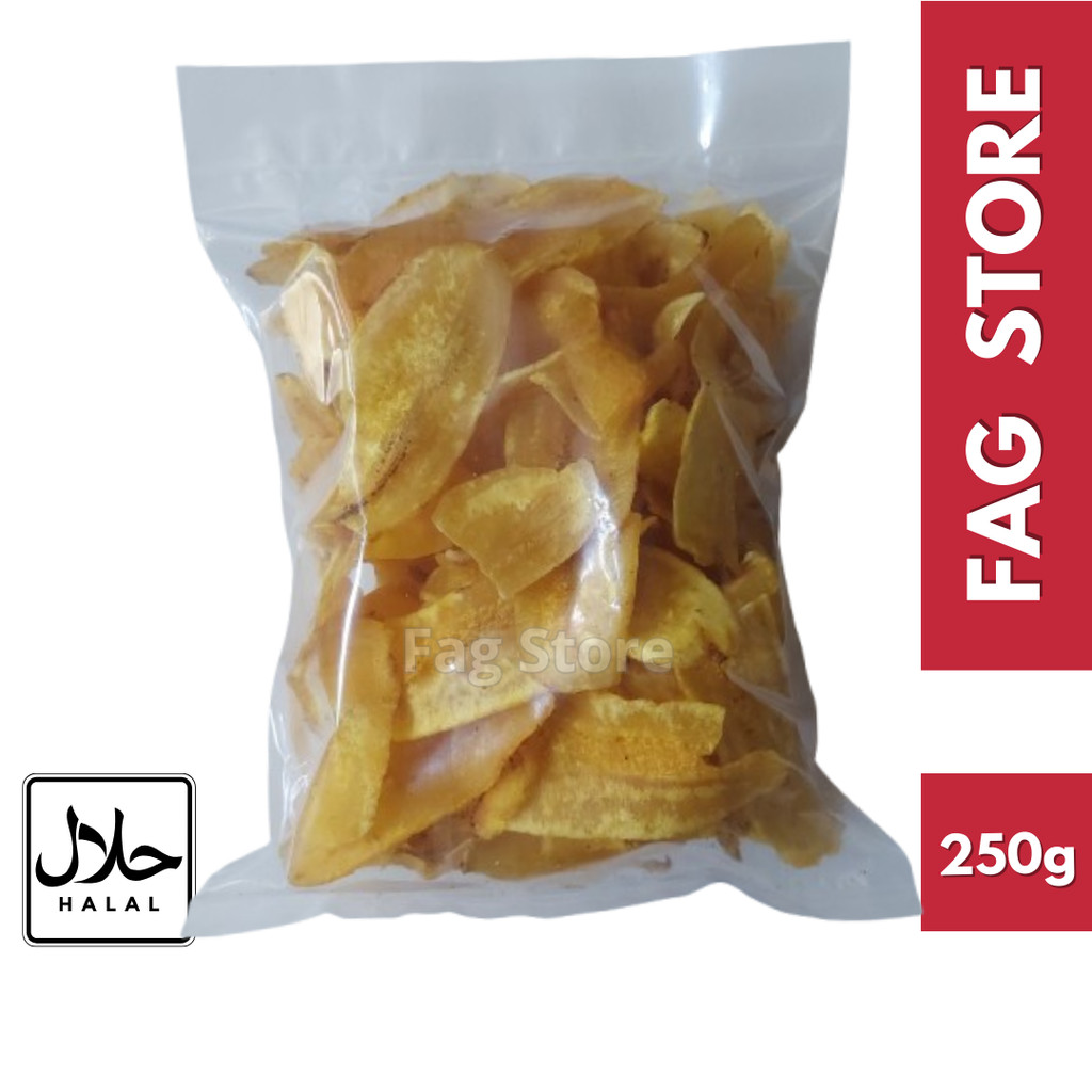 

Keripik Pisang Asin Gurih 250gram Keripik Pisang Kepok Lampung