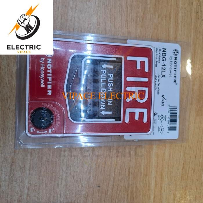 NBG-12LX Notifier Push in Pull down