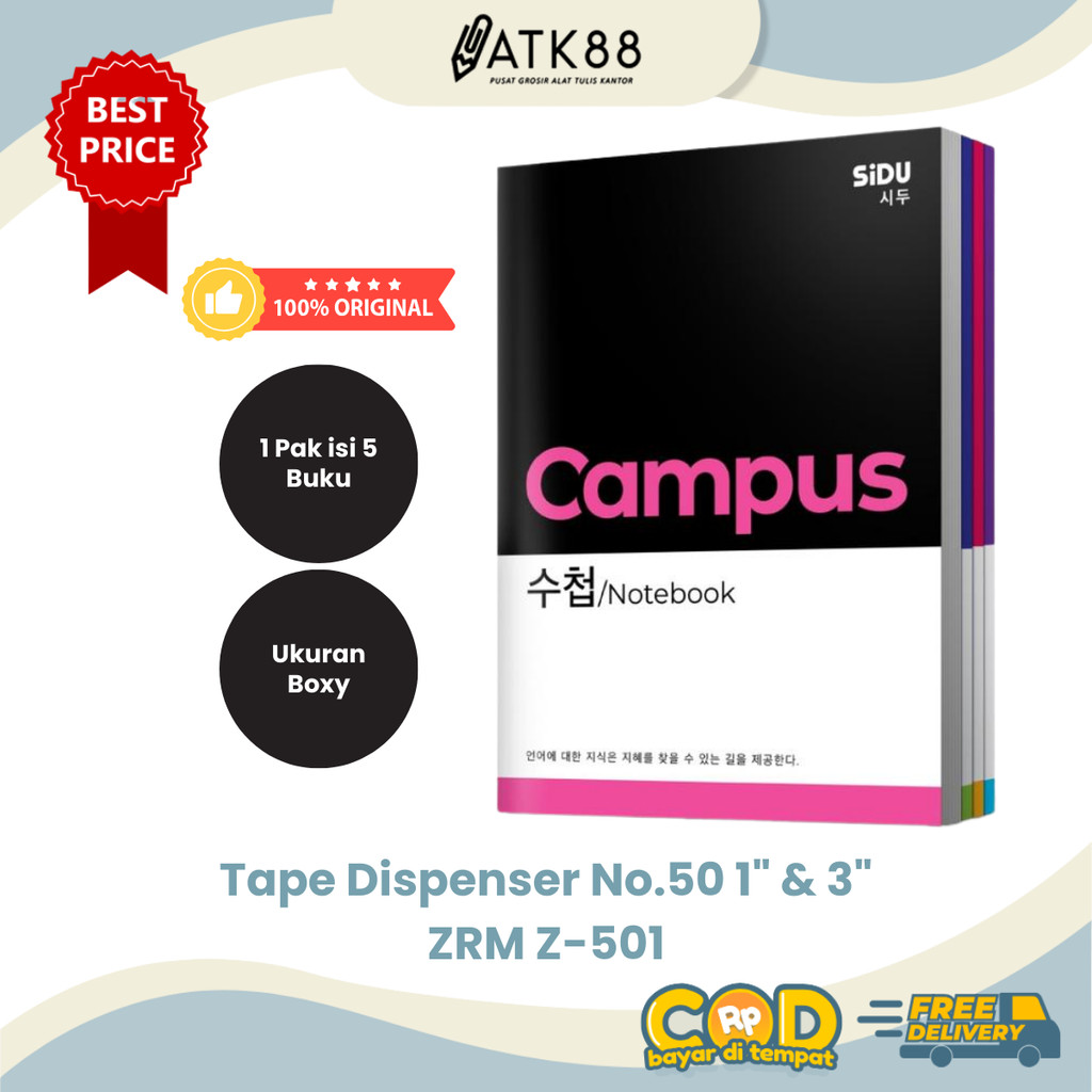 

[ATK88] Buku Tulis SIDU Campus 42 Lembar - 1 Pak / 5 Buku