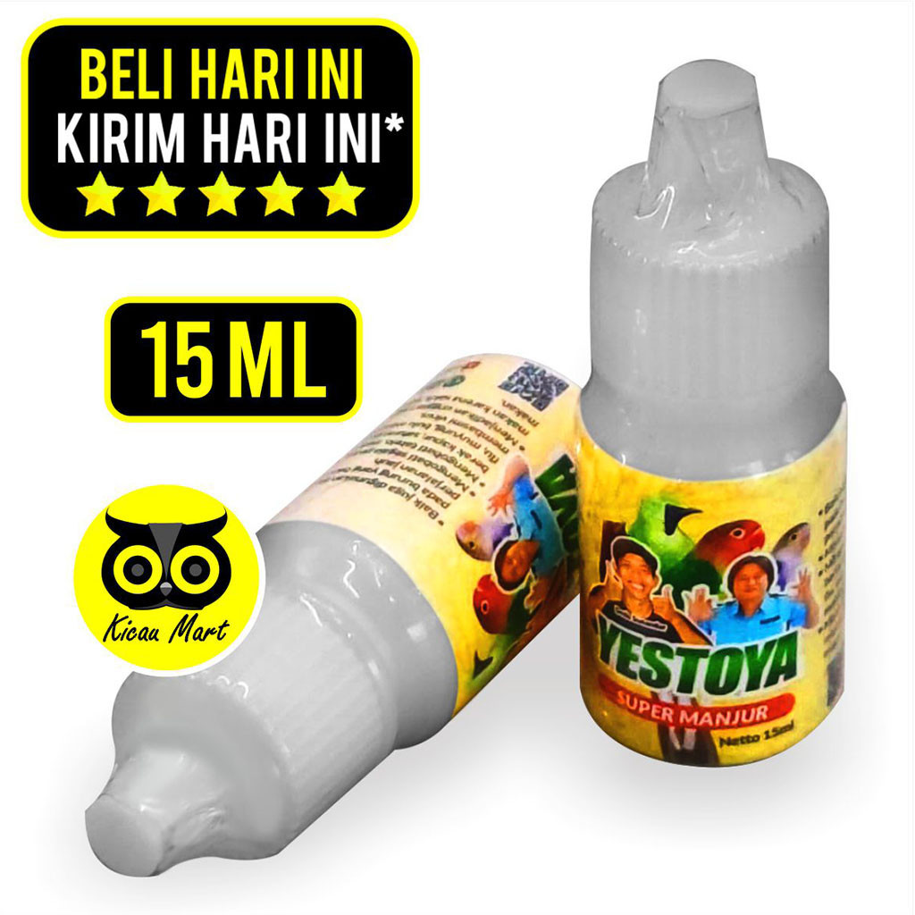 KICAU MART Obat Segala Penyakit Burung Yestoya Super Manjur Obat Burung Sakit Tetelo Snot Berak Kapu
