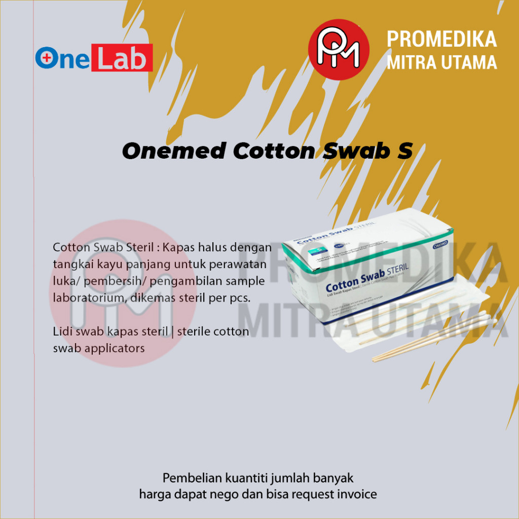 OneMed Citoswab Cotton Swab S