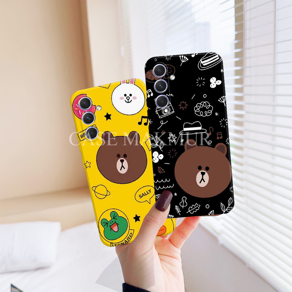 [H61] Casing Samsung A16 A04s A14 A34 A35 A24 A54 A25 A15  M34 M14 M54  Softcase Be4r Pelindung - Ca