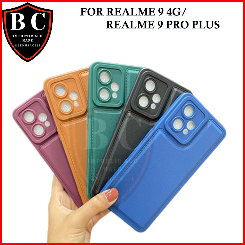 CASE REALME 9 4G - CASE LEATHER PRO REALME 9 PRO PLUS REALME 9 4G - BC1