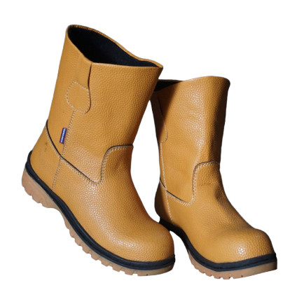 [PREMIUM ORIGINAL] Edmundo Sepatu Safety Boot Ujung Besi Sol Karet