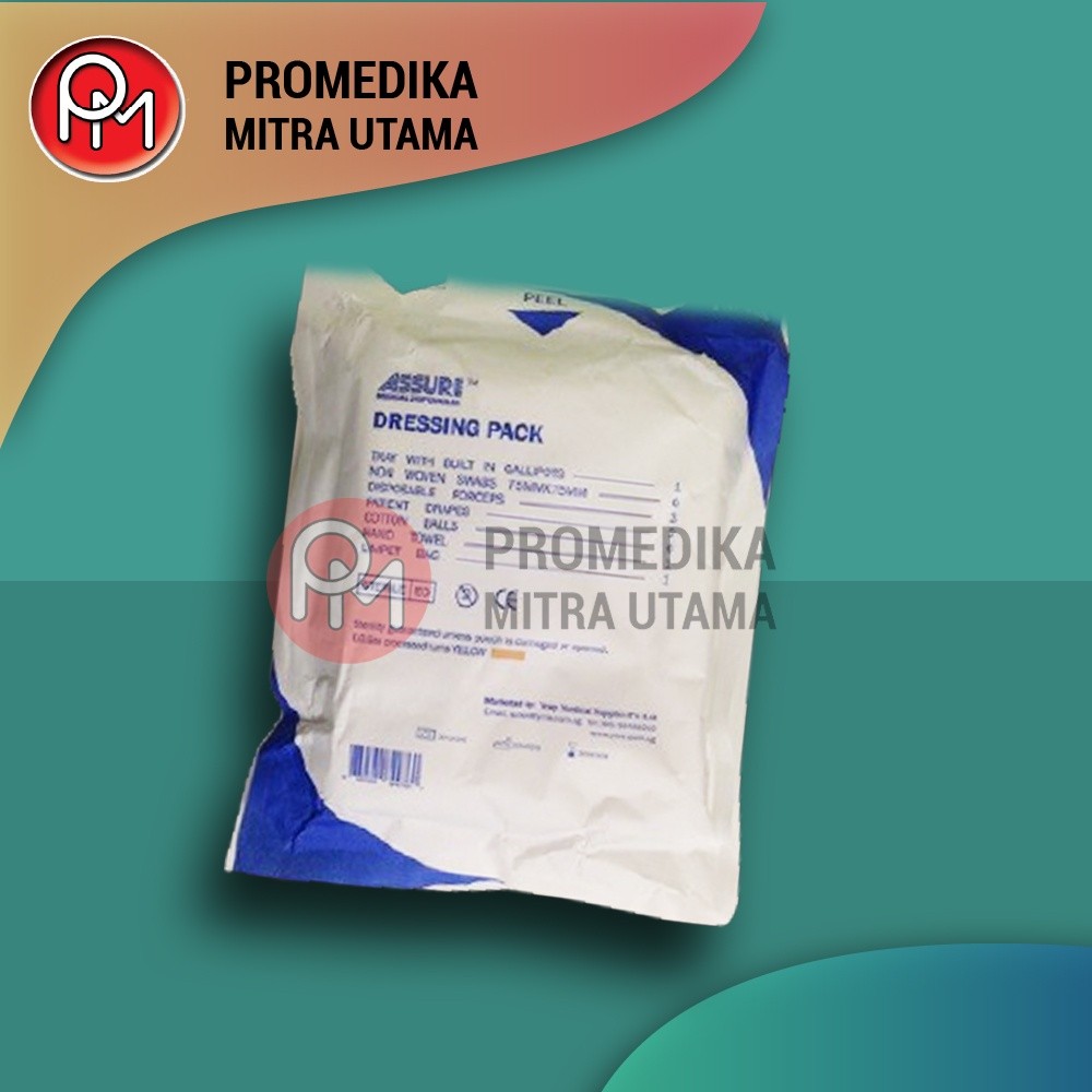 Basic Dressing Set ​untuk perawatan luka kemasan sudah di packing 1 set