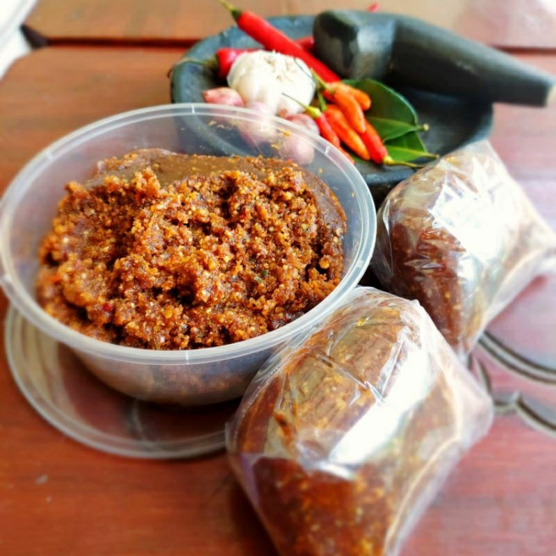 

[Toko Tuman] 250gr Sambel Kacang Bumbu Pecel Pedas Gurih Lezat