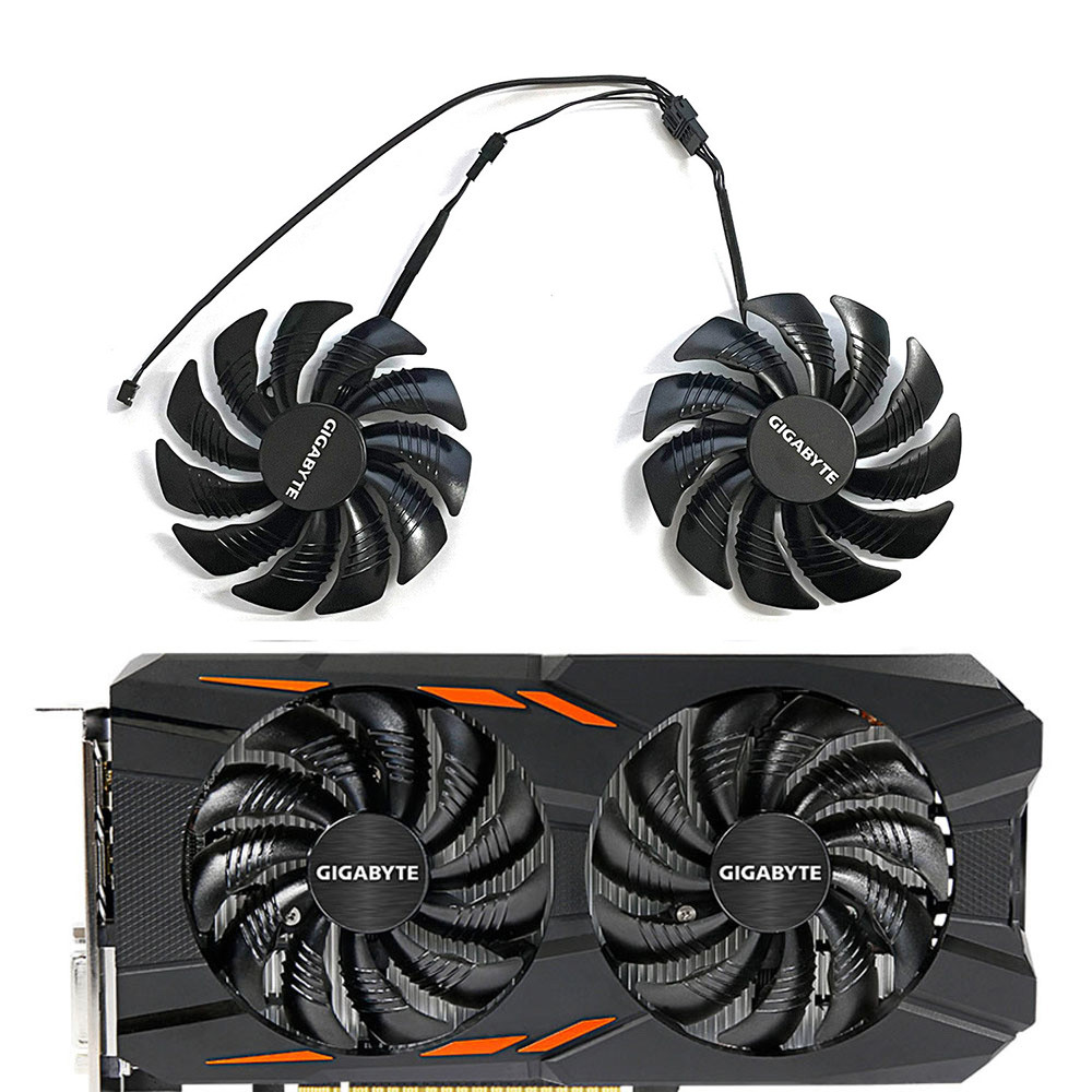 PLD09210S12HH T129215SU 88mm 4pin 0.5A RX570 580 GPU Fan For Radeon Aorus RX580/570 Gigabyte GV-RX57