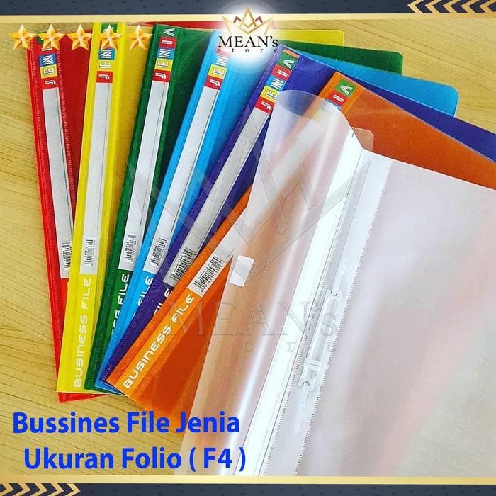 

ANDMA Bussines File Jenia Ukuran Folio (F4) Polos / Map Snelhekter Acco - Biru Muda