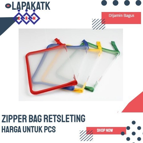 

Map Plastik Retsleting zipper bag Folio FOLDER ONE + Best Seller