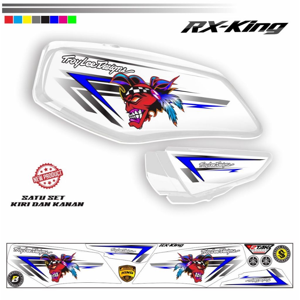 STIKER POLET RX KING STIKER MOTIF KEREN RX KING VARIASI KEREN