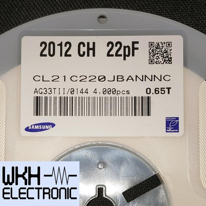 ARC99 kapasitor 22PF 50V 0805 capasitor capacitor keramik
