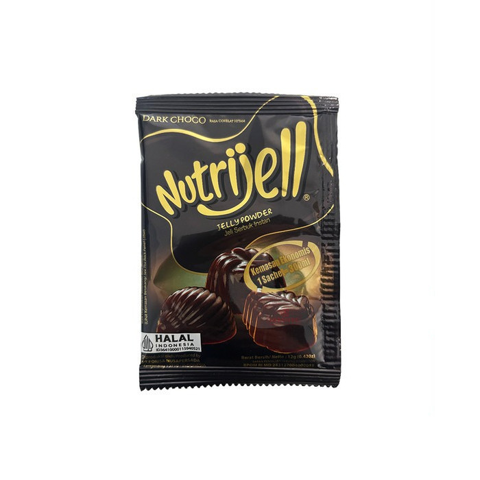 

WP - Nutrijell Dark Choco 12gr Jelly Coklat Puding