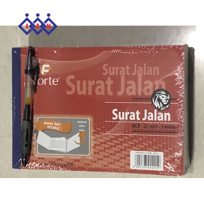 

Buku surat jalan 3 rangkap FORTE 25 lembar (1 BUKU) + Best Seller