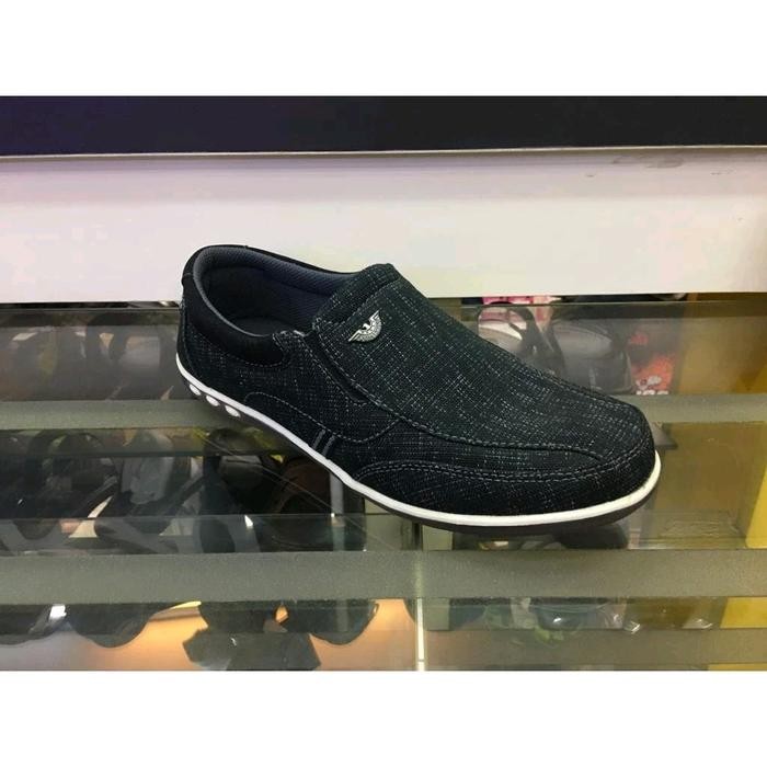 Sepatu Casual Weidenmann Nestor 06 Original Hitam - Hitam, 38
