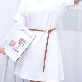 Ikat Ban Pinggang Belt A113 BOLAM Fashion Kulit Gasper Thin Kecil Tali Sabuk Cewe Womens Belt - CAME