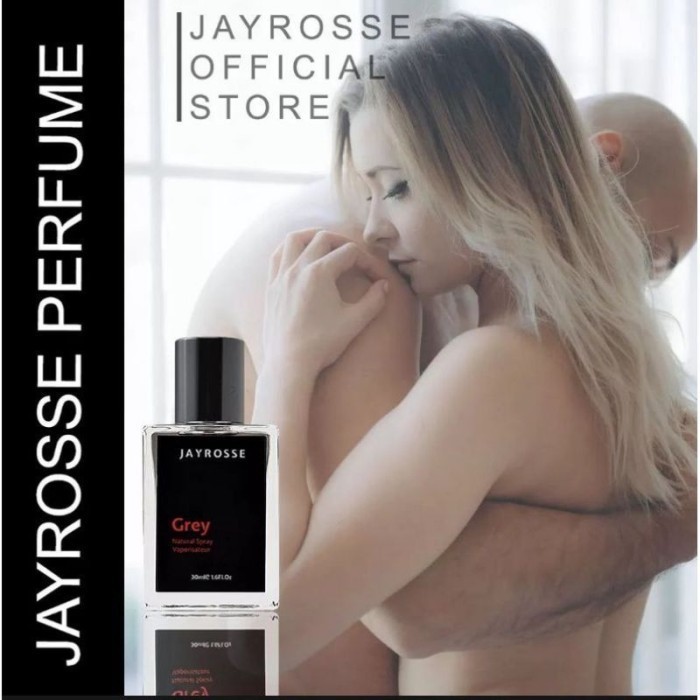 GREY jayrosse EAU de perfume - parfumnya pria sejati jayrosse original - 8 ml, Grey