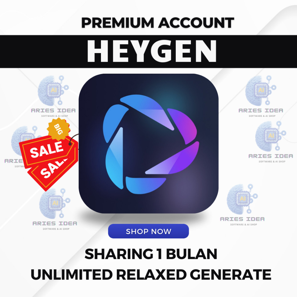 HEYGEN AI | Heygen Ai Creator | Heygen Premium | Shared Accounttt | Garansi 24/7