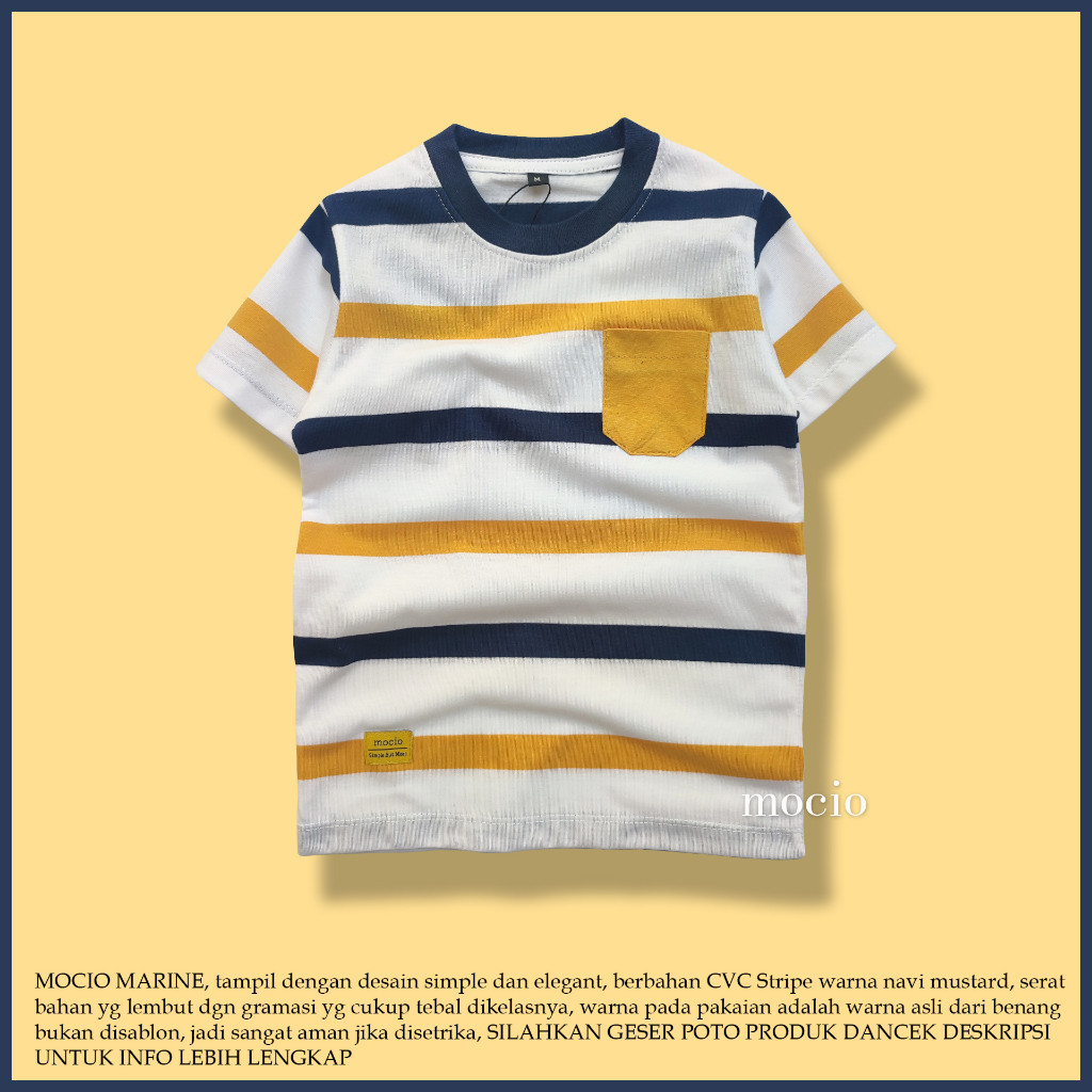 Baju Anak Murah MOCIO MARINE - usia1-12th - kaos distro anak laki-laki -  kaos anak laki-laki - kaos