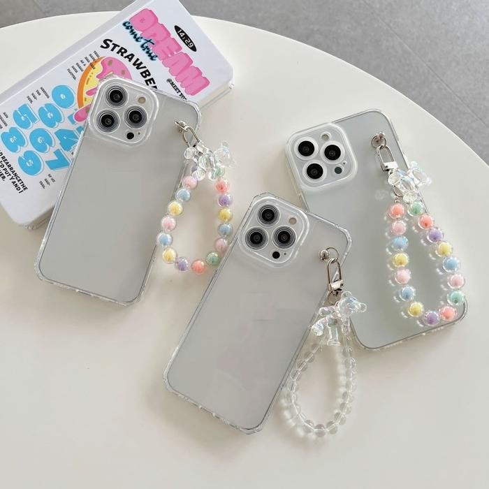 Gantungan Baby Panda Diamond Case iPhone 7 8 PLUS XR 11 PRO MAX - TALI CRYSTAL, IPHONE 7 8 PLUS