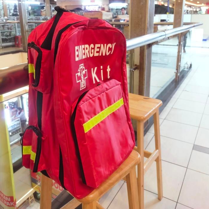 Tas P3K Lengkap Isi Obat P3K Type B / Rangsel Tas P3K Lengkap Isi